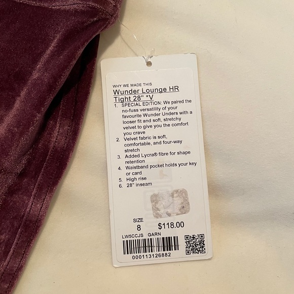 Wunder Lounge HR Tight 28” Special Edition - Picture 2 of 4